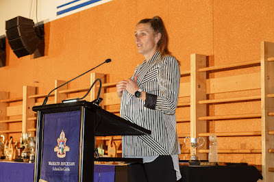 Photo from the Waikato Diocesan Sports Awards 2022, held in the school gym at Waikato Diocesan School for Girls, Hamilton, New Zealand on 21 October 2022. Photography: Paul Melton - Meltons Moments / KeyImagery Photography. Copyright: © Waikato Diocesan School for Girls.