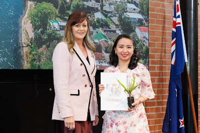 Photo from the HCC NZ Citizenship Ceremony 2 (Afternoon) held at The Atrium, Wintec/Te Pukenga, Hamilton, Waikato, New Zealand at 3:30pm on Monday, 12 August, 2024. Photo: Mike Walen / KeyImagery Photography. Copyright: © Hamilton City Council.