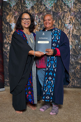 Photo from the TWoA Waiariki 2023 Graduations (Kawerau), held at  Rautahi Marae, Kawerau, Bay of Plenty, New Zealand on Friday, 2 June, 2023. Photo: Alick Saunders for KeyImagery Photography. Copyright: © Te Wānanga o Aotearoa.
