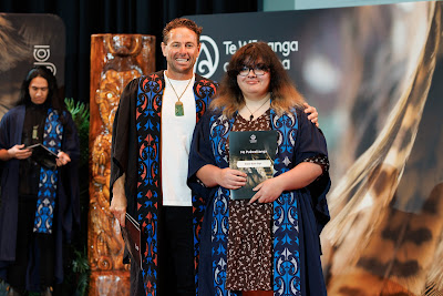 Photo from the TWoA Whirikoka 2024 Graduation (Gisborne), held at the War Memorial Theatre, Gisborne, East Coast, New Zealand on Wednesday 10 April, 2024. Photo by Mike Walen / KeyImagery Photography. Copyright: © Te Wānanga o Aotearoa.