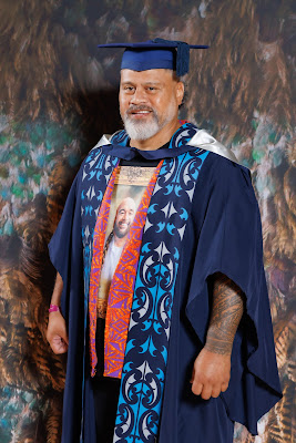 Studio photo from the TWoA Tainui 2023 Graduations (Ceremony 3 - Thursday Morning), held at Hamilton Boys High School, Hamilton, Waikato, New Zealand on Thursday, 20 April, 2023. Photo: Mike Walen / KeyImagery Photography. Copyright: © Te Wānanga o Aotearoa.