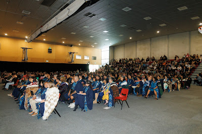 Ceremony photo from the TWoA Tainui 2023 Graduations (Ceremony 3 - Thursday Morning), held at Hamilton Boys High School, Hamilton, Waikato, New Zealand on Thursday, 20 April, 2023. Photo: Mike Walen / KeyImagery Photography. Copyright: © Te Wānanga o Aotearoa.