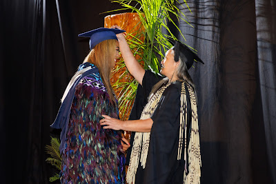 Ceremony photo from the TWoA Tainui 2023 Graduations (Ceremony 3 - Thursday Morning), held at Hamilton Boys High School, Hamilton, Waikato, New Zealand on Thursday, 20 April, 2023. Photo: Mike Walen / KeyImagery Photography. Copyright: © Te Wānanga o Aotearoa.