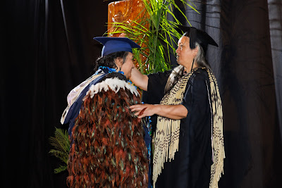 Ceremony photo from the TWoA Tainui 2023 Graduations (Ceremony 3 - Thursday Morning), held at Hamilton Boys High School, Hamilton, Waikato, New Zealand on Thursday, 20 April, 2023. Photo: Mike Walen / KeyImagery Photography. Copyright: © Te Wānanga o Aotearoa.