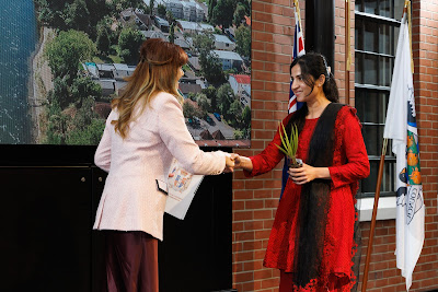 Photo from the HCC NZ Citizenship Ceremony 1 (Morning) held at The Atrium, Wintec/Te Pukenga, Hamilton, Waikato, New Zealand at 10:00am on Monday, 12 August, 2024. Photo: Mike Walen / KeyImagery Photography. Copyright: © Hamilton City Council.