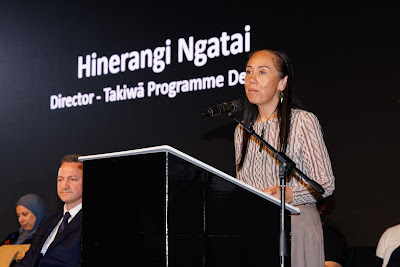 Photo from Ceremony 3 of the TWoA Tāmaki Makaurau 2025 Graduations (May 2025) held at the Mangere Arts Centre in Auckland, New Zealand on Tuesdday, 27 May, 2025. Photo by Mike Walen / KeyImagery Photography. Copyright: © 2025 Te Wānanga o Aotearoa.