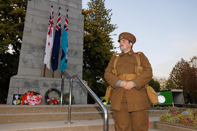 Photo from the Anzac Day 2025 Dawn Service held at Memorial Park in Hamilton, Waikato, New Zealand on Friday, 25 April, 2025. Photography by Mike Walen / KeyImagery Photography. Copyright: © 2025 Hamilton City Council.