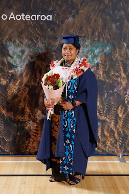 Studio photo from the TWoA Tainui 2023 Graduations (Ceremony 3 - Thursday Morning), held at Hamilton Boys High School, Hamilton, Waikato, New Zealand on Thursday, 20 April, 2023. Photo: Mike Walen / KeyImagery Photography. Copyright: © Te Wānanga o Aotearoa.