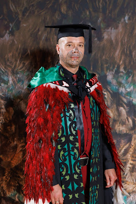 Studio photo from the TWoA Tainui 2023 Graduations (Ceremony 3 - Thursday Morning), held at Hamilton Boys High School, Hamilton, Waikato, New Zealand on Thursday, 20 April, 2023. Photo: Mike Walen / KeyImagery Photography. Copyright: © Te Wānanga o Aotearoa.