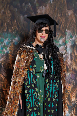 Studio photo from the TWoA Tainui 2023 Graduations (Ceremony 3 - Thursday Morning), held at Hamilton Boys High School, Hamilton, Waikato, New Zealand on Thursday, 20 April, 2023. Photo: Mike Walen / KeyImagery Photography. Copyright: © Te Wānanga o Aotearoa.