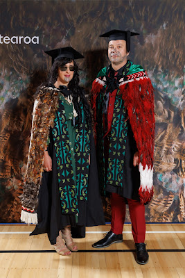 Studio photo from the TWoA Tainui 2023 Graduations (Ceremony 3 - Thursday Morning), held at Hamilton Boys High School, Hamilton, Waikato, New Zealand on Thursday, 20 April, 2023. Photo: Mike Walen / KeyImagery Photography. Copyright: © Te Wānanga o Aotearoa.