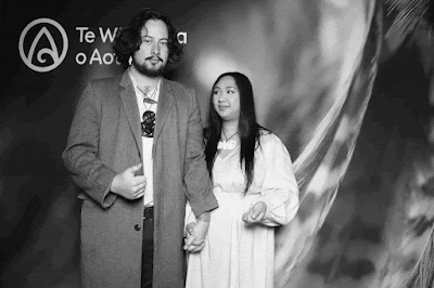 Booth photo from the TWoA Waiariki 2024 Graduations (Kawerau), held at Rautahi Marae, Kawerau, Bay of Plenty, New Zealand on Friday, 17 May, 2023. Photo: InstaBooth by KeyImagery Photography. Copyright: © Te Wānanga o Aotearoa.