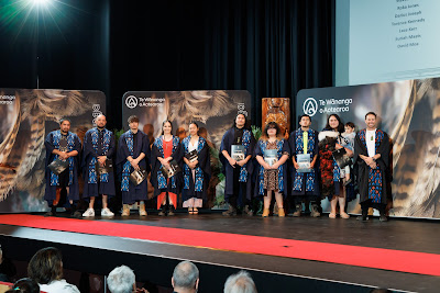 Photo from the TWoA Whirikoka 2024 Graduation (Gisborne), held at the War Memorial Theatre, Gisborne, East Coast, New Zealand on Wednesday 10 April, 2024. Photo by Mike Walen / KeyImagery Photography. Copyright: © Te Wānanga o Aotearoa.