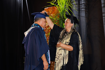 Ceremony photo from the TWoA Tainui 2023 Graduations (Ceremony 3 - Thursday Morning), held at Hamilton Boys High School, Hamilton, Waikato, New Zealand on Thursday, 20 April, 2023. Photo: Mike Walen / KeyImagery Photography. Copyright: © Te Wānanga o Aotearoa.
