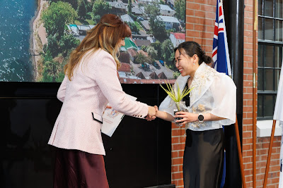Photo from the HCC NZ Citizenship Ceremony 2 (Afternoon) held at The Atrium, Wintec/Te Pukenga, Hamilton, Waikato, New Zealand at 3:30pm on Monday, 12 August, 2024. Photo: Mike Walen / KeyImagery Photography. Copyright: © Hamilton City Council.