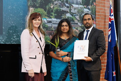 Photo from the HCC NZ Citizenship Ceremony 2 (Afternoon) held at The Atrium, Wintec/Te Pukenga, Hamilton, Waikato, New Zealand at 3:30pm on Monday, 12 August, 2024. Photo: Mike Walen / KeyImagery Photography. Copyright: © Hamilton City Council.