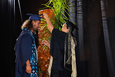 Ceremony photo from the TWoA Tainui 2023 Graduations (Ceremony 3 - Thursday Morning), held at Hamilton Boys High School, Hamilton, Waikato, New Zealand on Thursday, 20 April, 2023. Photo: Mike Walen / KeyImagery Photography. Copyright: © Te Wānanga o Aotearoa.
