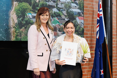 Photo from the HCC NZ Citizenship Ceremony 2 (Afternoon) held at The Atrium, Wintec/Te Pukenga, Hamilton, Waikato, New Zealand at 3:30pm on Monday, 12 August, 2024. Photo: Mike Walen / KeyImagery Photography. Copyright: © Hamilton City Council.