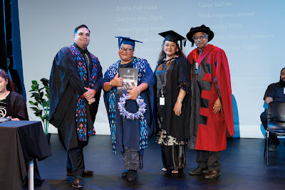 Photo from Ceremony 2 of the TWoA Tāmaki Makaurau 2025 Graduations (March 2025) held at the Mangere Arts Centre in Auckland, New Zealand on Wednesday, 12 March, 2025. Photo by Mike Walen / KeyImagery Photography. Copyright: © 2025 Te Wānanga o Aotearoa.