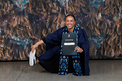 Photo from the TWoA Tāmaki Makaurau 2023 Graduations (Ceremony 5 @ 3pm), held at the Due Drop Events Centre, Manukau, Auckland, New Zealand on Thursday, 8 June, 2023. Photo: Mike Walen / KeyImagery Photography. Copyright: © Te Wānanga o Aotearoa.
