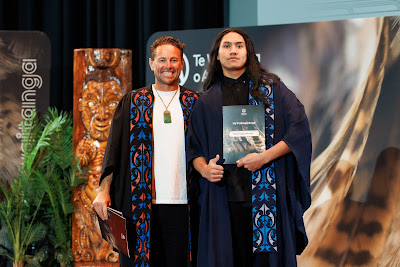 Photo from the TWoA Whirikoka 2024 Graduation (Gisborne), held at the War Memorial Theatre, Gisborne, East Coast, New Zealand on Wednesday 10 April, 2024. Photo by Mike Walen / KeyImagery Photography. Copyright: © Te Wānanga o Aotearoa.