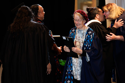 Photo from the TWoA Tāmaki Makaurau 2023 Graduations (Ceremony 1 @ 10am), held at the Due Drop Events Centre, Manukau, Auckland, New Zealand on Wednesday, 7 June, 2023. Photo: Mike Walen / KeyImagery Photography. Copyright: © Te Wānanga o Aotearoa.