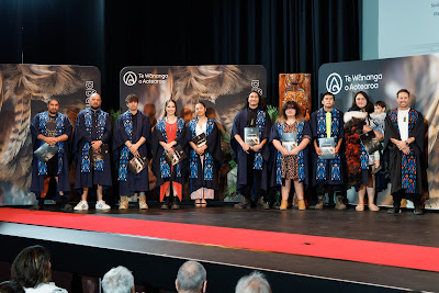 Photo from the TWoA Whirikoka 2024 Graduation (Gisborne), held at the War Memorial Theatre, Gisborne, East Coast, New Zealand on Wednesday 10 April, 2024. Photo by Mike Walen / KeyImagery Photography. Copyright: © Te Wānanga o Aotearoa.