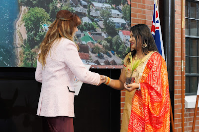 Photo from the HCC NZ Citizenship Ceremony 2 (Afternoon) held at The Atrium, Wintec/Te Pukenga, Hamilton, Waikato, New Zealand at 3:30pm on Monday, 12 August, 2024. Photo: Mike Walen / KeyImagery Photography. Copyright: © Hamilton City Council.