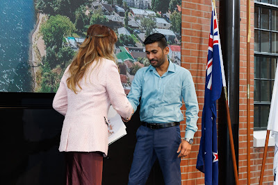 Photo from the HCC NZ Citizenship Ceremony 2 (Afternoon) held at The Atrium, Wintec/Te Pukenga, Hamilton, Waikato, New Zealand at 3:30pm on Monday, 12 August, 2024. Photo: Mike Walen / KeyImagery Photography. Copyright: © Hamilton City Council.