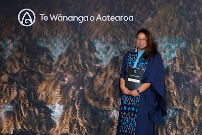 Photo from the TWoA Tāmaki Makaurau 2023 Graduations (Ceremony 6 @ 8pm), held at the Due Drop Events Centre, Manukau, Auckland, New Zealand on Thursday, 8 June, 2023. Photo: Mike Walen / KeyImagery Photography. Copyright: © Te Wānanga o Aotearoa.
