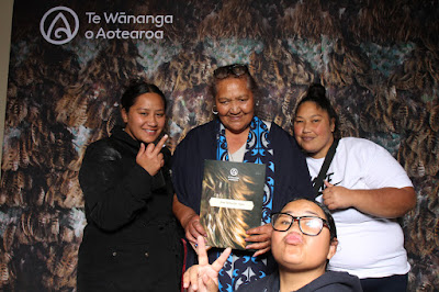 Booth photo from the TWoA Tainui 2021 Graduations (Friday - Ceremony 3),  held at Elim Church, Te Rapa, Hamilton, New Zealand. Taken: Friday 23 April 2021. Photo: InstaBooth / KeyImagery Photography. Copyright: © Te Wānanga o Aotearoa.