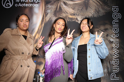 Photo from the TWoA Waiariki 2025 Graduation (Kawerau), held at the Rautahi Marae in Kawerau, Bay of Plenty, New Zealand on Friday, 16 May, 2025. Photo: InstaBooth by KeyImagery Photography. Copyright: © 2025 Te Wānanga o Aotearoa.