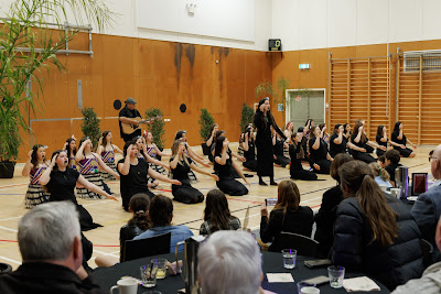 Photo from the Waikato Diocesan Whānau Dinner 2022 held in the school gym at Waikato Diocesan, Hamilton, New Zealand. Taken: Friday, 9 September 2022. Photography: Mike Walen / KeyImagery Photography. Copyright: © Waikato Diocesan School for Girls.