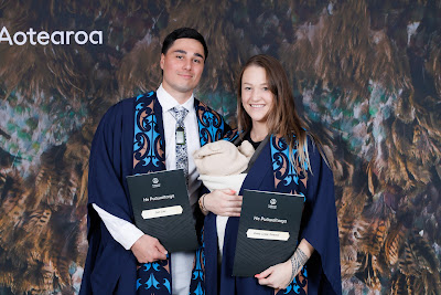 Photo from the TWoA Tāmaki Makaurau 2023 Graduations (Ceremony 6 @ 8pm), held at the Due Drop Events Centre, Manukau, Auckland, New Zealand on Thursday, 8 June, 2023. Photo: Mike Walen / KeyImagery Photography. Copyright: © Te Wānanga o Aotearoa.