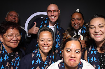 Photo from the TWoA Tainui 2018 Graduations (Ceremony 1),  held at Hamilton Boys' High School, Hamilton, New Zealand. Taken: Thursday 19 April 2018. Photo: InstaBooth by KeyImagery. Copyright: © Te Wananga o Aotearoa.
