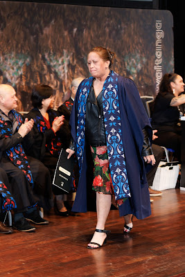 Photo from the TWoA Tāmaki Makaurau 2023 Graduations (Ceremony 3 @ 8pm), held at the Due Drop Events Centre, Manukau, Auckland, New Zealand on Wednesday, 7 June, 2023. Photo: Mike Walen / KeyImagery Photography. Copyright: © Te Wānanga o Aotearoa.