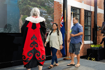 Photo from the HCC NZ Citizenship Ceremony (Morning) held in The Atrium, Wintec/Te Pukenga, Hamilton, Waikato, New Zealand at 10:00am on Monday, 12 February, 2024. Photo: Mike Walen / KeyImagery Photography. Copyright: © Hamilton City Council.