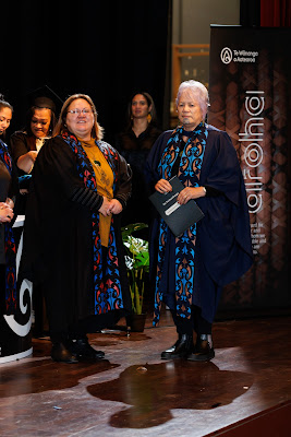 Photo from the TWoA Tāmaki Makaurau 2023 Graduations (Ceremony 1 @ 10am), held at the Due Drop Events Centre, Manukau, Auckland, New Zealand on Wednesday, 7 June, 2023. Photo: Mike Walen / KeyImagery Photography. Copyright: © Te Wānanga o Aotearoa.