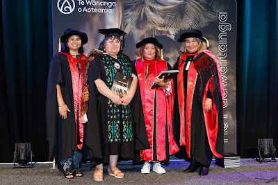 Photo from the TWoA Tainui 2025 Graduations (Ceremony 3 @ 10am) held at Claudelands Event Centre in Hamilton, Waikato, New Zealand on Wednesday, 30 April, 2025. Photography by Mike Walen / KeyImagery Photography. Copyright: © 2025 Te Wānanga o Aotearoa.
