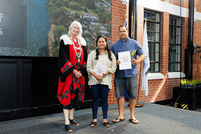 Photo from the HCC NZ Citizenship Ceremony (Morning) held in The Atrium, Wintec/Te Pukenga, Hamilton, Waikato, New Zealand at 10:00am on Monday, 12 February, 2024. Photo: Mike Walen / KeyImagery Photography. Copyright: © Hamilton City Council.