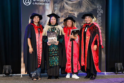 Photo from the TWoA Tainui 2025 Graduations (Ceremony 3 @ 10am) held at Claudelands Event Centre in Hamilton, Waikato, New Zealand on Wednesday, 30 April, 2025. Photography by Mike Walen / KeyImagery Photography. Copyright: © 2025 Te Wānanga o Aotearoa.