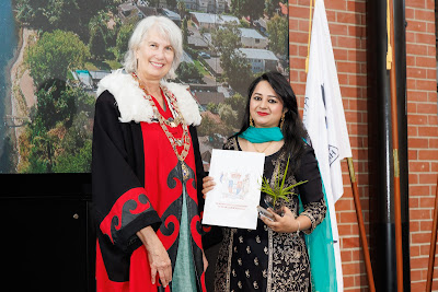 Photo from the HCC NZ Citizenship Ceremony 2 (Afternoon) held at The Atrium, Wintec/Te Pukenga, Hamilton, Waikato, New Zealand at 3:30pm on Monday, 11 March, 2024. Photo: Mike Walen / KeyImagery Photography. Copyright: © Hamilton City Council.