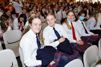 Photo from Waikato Diocesan House Singing 2022, held at Waikato Diocesan, Hamilton, New Zealand on Friday, 2 July, 2022. Photo: Mike Walen / KeyImagery Photography. Copyright: © Waikato Diocesan School for Girls.