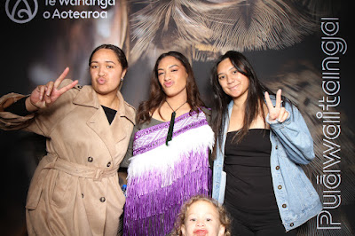 Photo from the TWoA Waiariki 2025 Graduation (Kawerau), held at the Rautahi Marae in Kawerau, Bay of Plenty, New Zealand on Friday, 16 May, 2025. Photo: InstaBooth by KeyImagery Photography. Copyright: © 2025 Te Wānanga o Aotearoa.