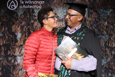 Booth photo from the TWoA Tainui 2021 Graduations (Friday - Ceremony 3),  held at Elim Church, Te Rapa, Hamilton, New Zealand. Taken: Friday 23 April 2021. Photo: InstaBooth / KeyImagery Photography. Copyright: © Te Wānanga o Aotearoa.