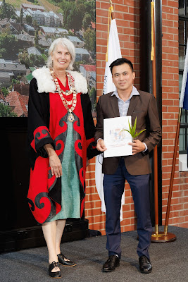 Photo from the HCC NZ Citizenship Ceremony 2 (Afternoon) held at The Atrium, Wintec/Te Pukenga, Hamilton, Waikato, New Zealand at 3:30pm on Monday, 11 March, 2024. Photo: Mike Walen / KeyImagery Photography. Copyright: © Hamilton City Council.