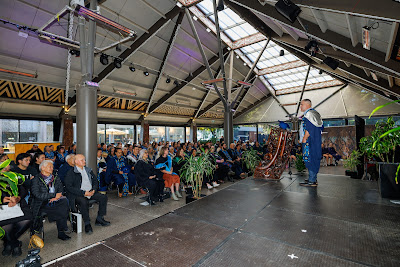 Photo from the TWoA Waiariki 2023 Graduations (Waiwhero), held at Te Puia, Rotorua, Bay of Plenty, New Zealand on Friday, 12 May, 2023. Photo: Mike Walen / KeyImagery Photography. Copyright: © Te Wānanga o Aotearoa.