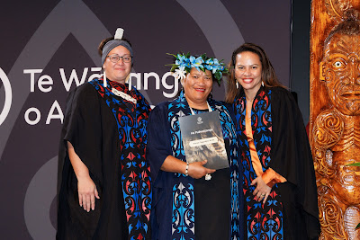 Photo from Ceremony 2 of the TWoA Tāmaki Makaurau 2025 Graduations (May 2025) held at the Mangere Arts Centre in Auckland, New Zealand on Monday, 26 May, 2025. Photo by Mike Walen / KeyImagery Photography. Copyright: © 2025 Te Wānanga o Aotearoa.