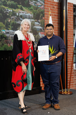 Photo from the HCC NZ Citizenship Ceremony 2 (Afternoon) held at The Atrium, Wintec/Te Pukenga, Hamilton, Waikato, New Zealand at 3:30pm on Monday, 11 March, 2024. Photo: Mike Walen / KeyImagery Photography. Copyright: © Hamilton City Council.