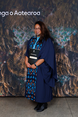 Photo from the TWoA Tāmaki Makaurau 2023 Graduations (Ceremony 6 @ 8pm), held at the Due Drop Events Centre, Manukau, Auckland, New Zealand on Thursday, 8 June, 2023. Photo: Mike Walen / KeyImagery Photography. Copyright: © Te Wānanga o Aotearoa.